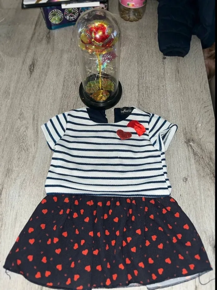 🌟 Jolie robe à rayures 🌟
