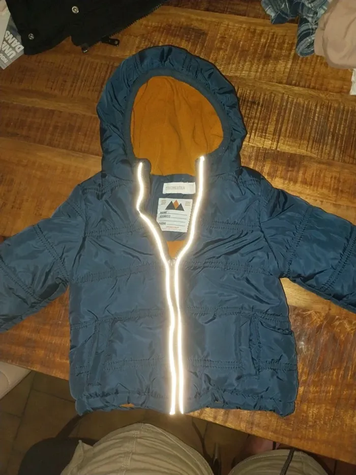 Manteau bleu