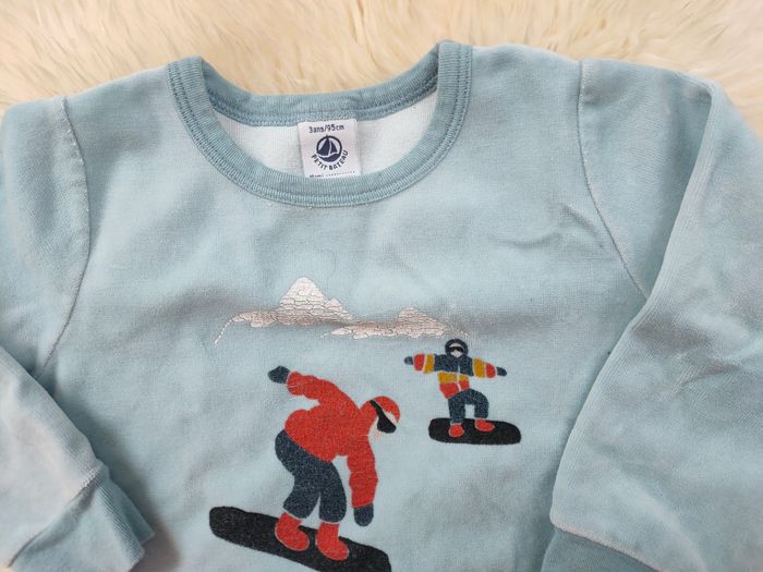 Lot de 2 pyjamas chauds Petit Bateau 3 ans - photo numéro 4