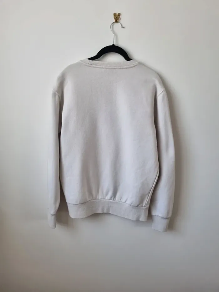 Sweat hoddies blanc Ellesse en coton vintage Année '90 - photo numéro 12