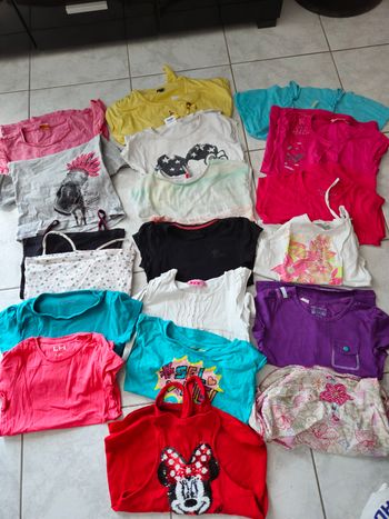 Lot vetements fille 6 ans