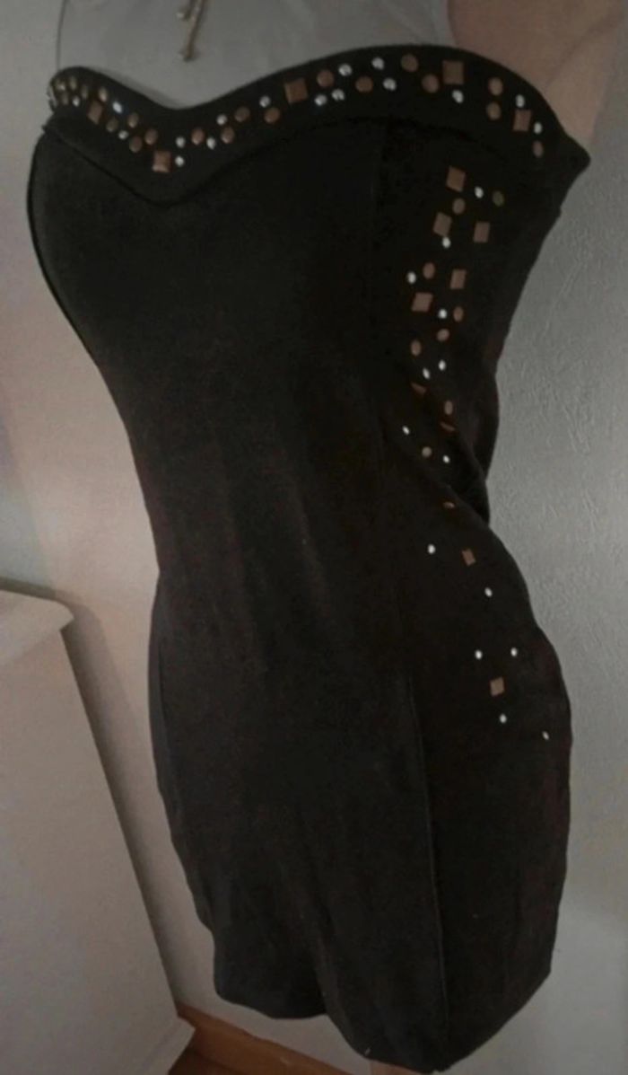 Magnifique robe bustier de soirée