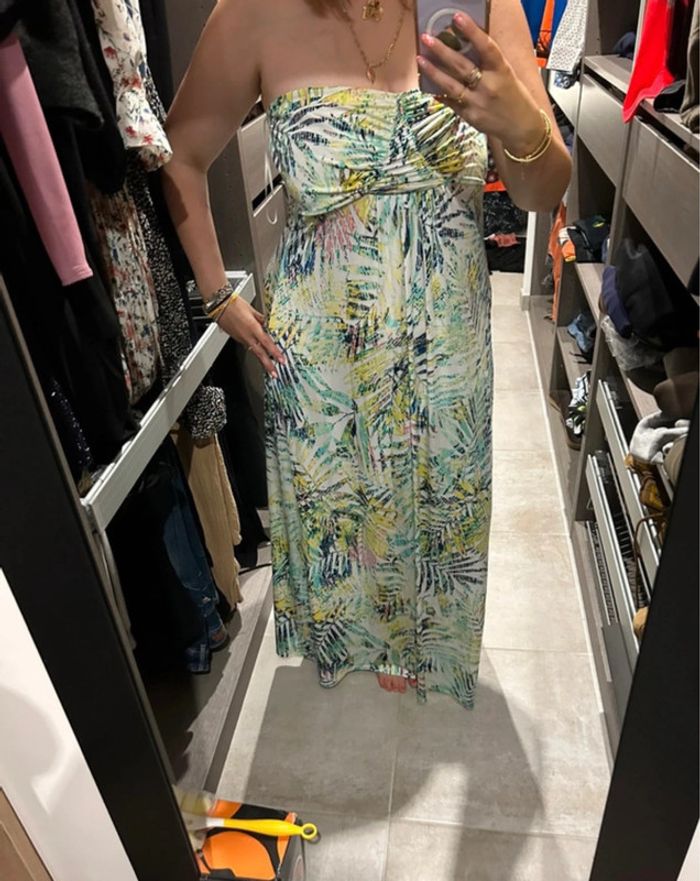 Robe longue d’été Jacqueline Riu T44