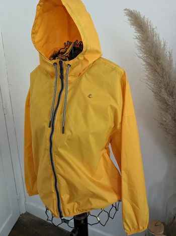 Coupe vent jaune S petit bateau