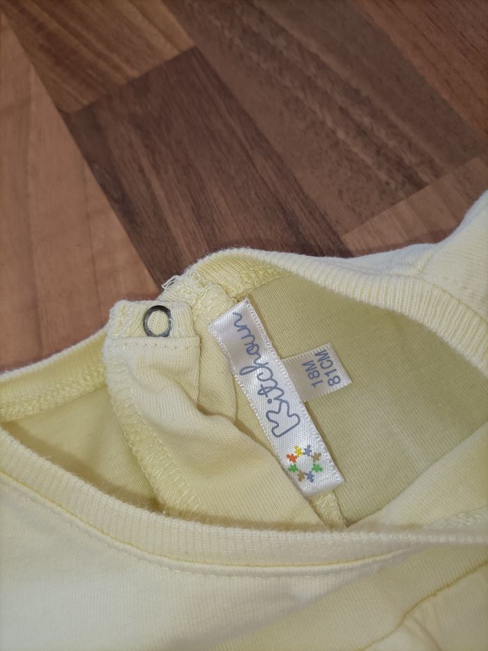 Tee-shirt jaune 18 mois kitchoun - photo numéro 4