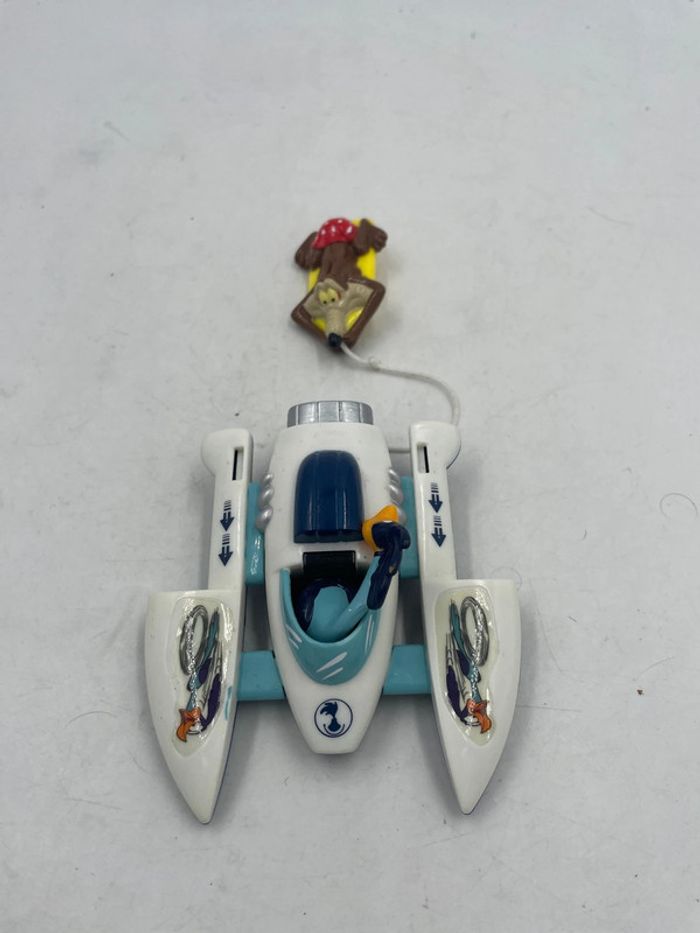 Petit jouet Bipbip et coyote vintage warner bros - photo numéro 2