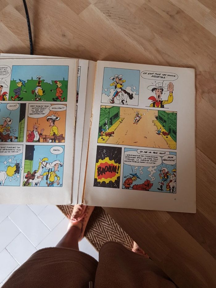 Lot de 5 bd vintage Lucky Luke - photo numéro 3