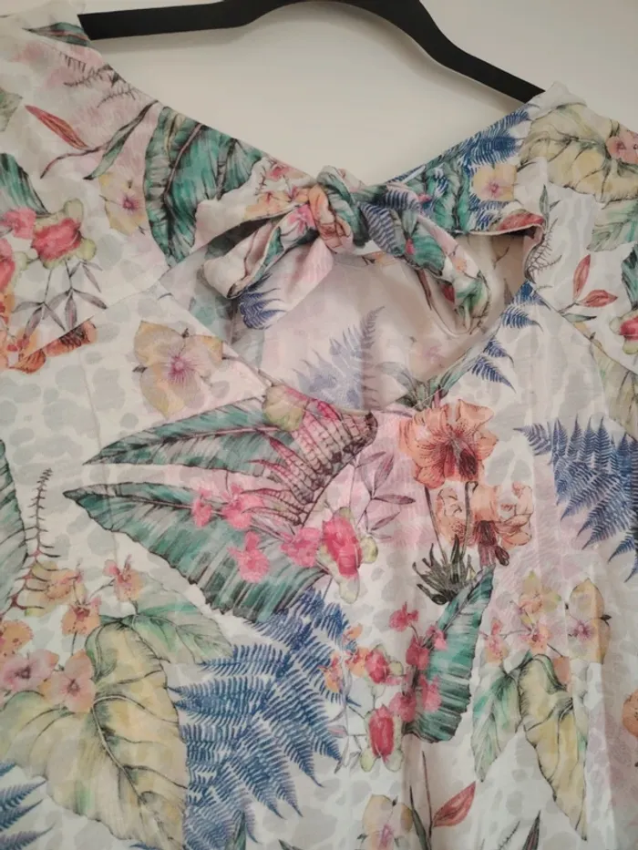 T shirt femme floral - photo numéro 4