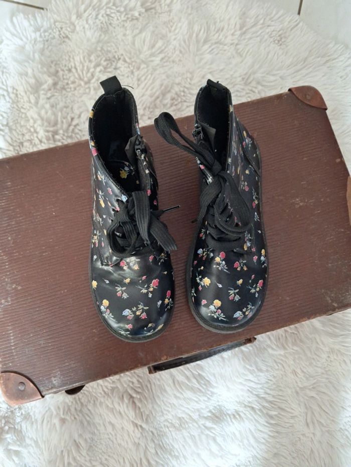 Bottines fleuries t32 #CHAUFI-002 - photo numéro 2