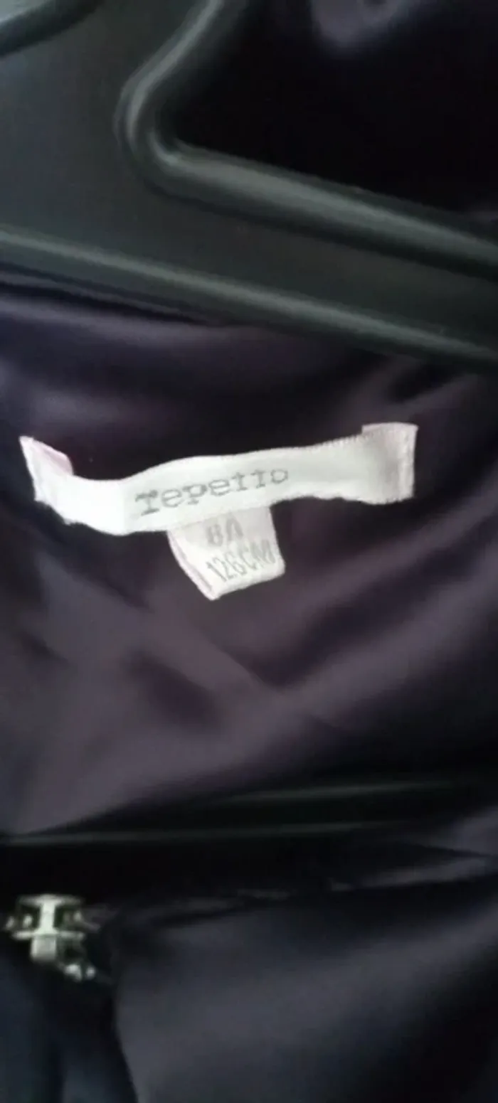 Manteau Repetto couleur prune - photo numéro 4