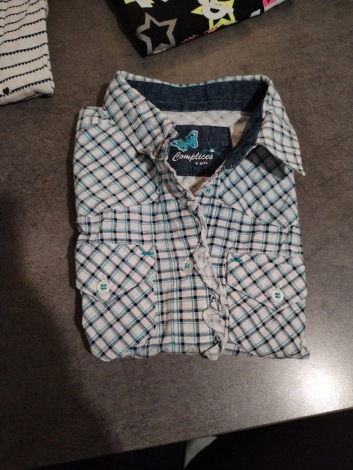 Lot 3 t-shirts manches courtes 4 ans - photo numéro 3