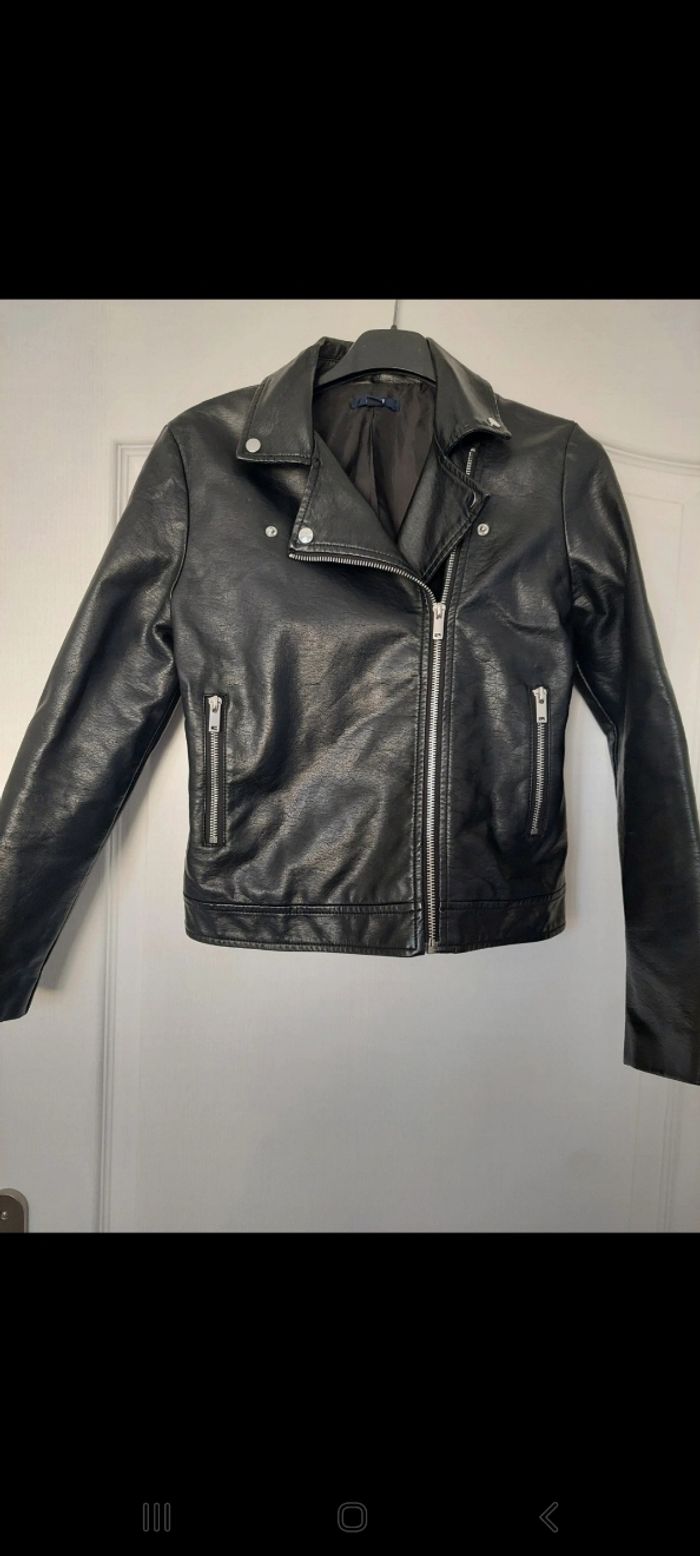 Veste imitation cuir