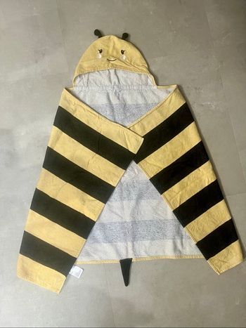 Cape de bain abeille
