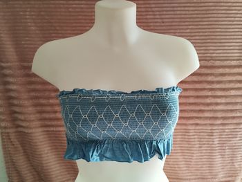 Brassière bleu