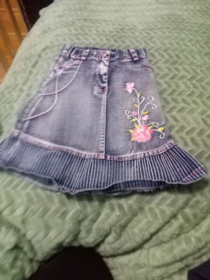 Jupe en jean 4 ans - photo numéro 5