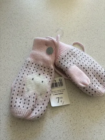 Gants moufles