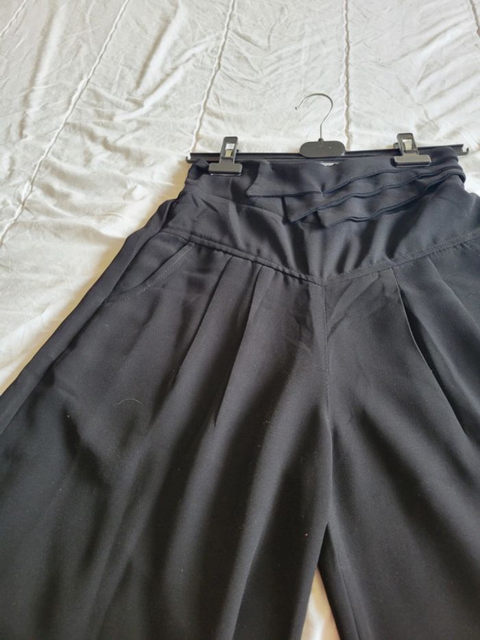 Pantalon élégant jambes amples T36 - photo numéro 8