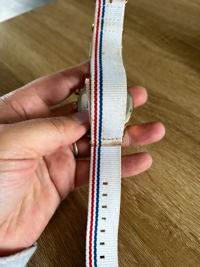 Montre femme vicomte A. Bleu blanc rouge - photo numéro 4
