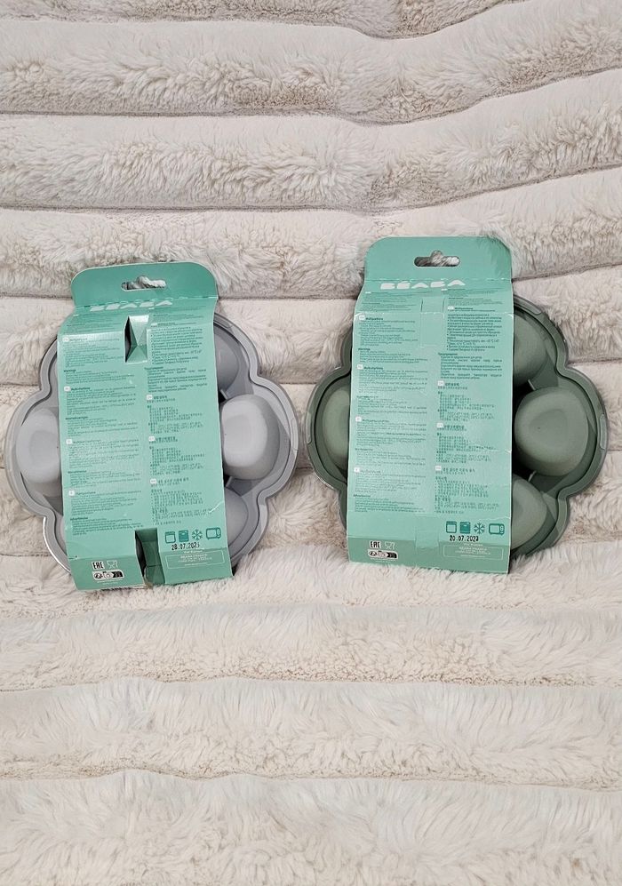Lot de 2 fleurs 🌸 multiportions BEABA XL 150ML Neufs - photo numéro 4
