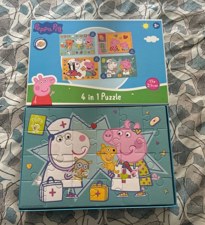 Puzzle 4 en 1 Peppa PiG