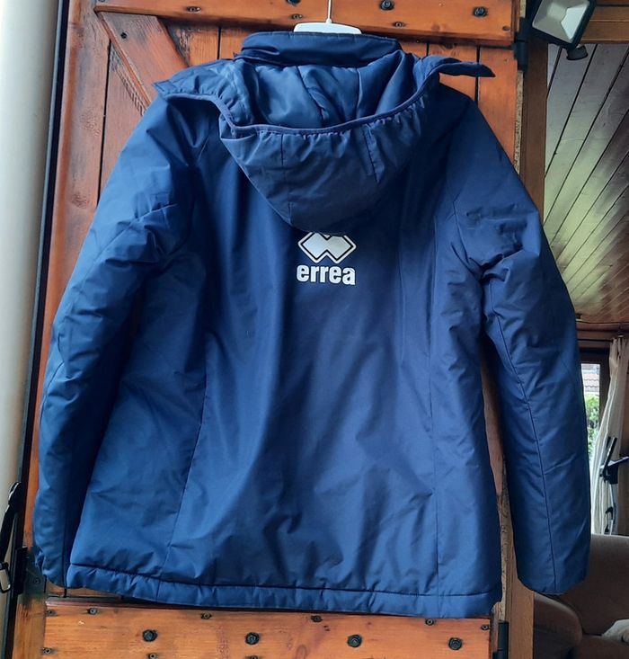 Doudoune femme bleu marine Errea, taille L/40 - photo numéro 3