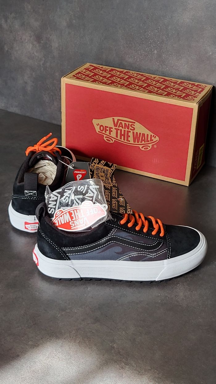 Vans Old Skool Mte Tonal Flame Black Asphalt - Unisex - Size : 36.5 🌈🌈 - photo numéro 5