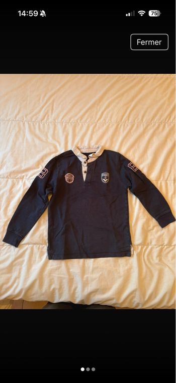 Polo, UBB manches longues