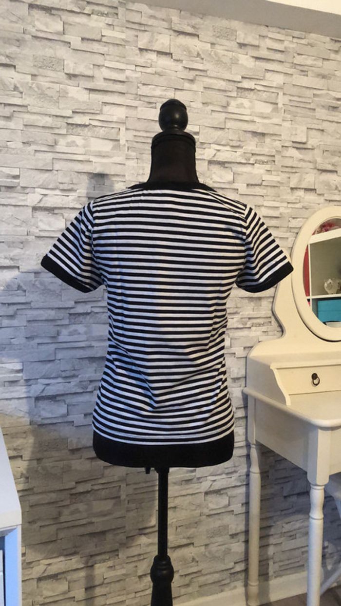 Teeshirt à rayures - photo numéro 2