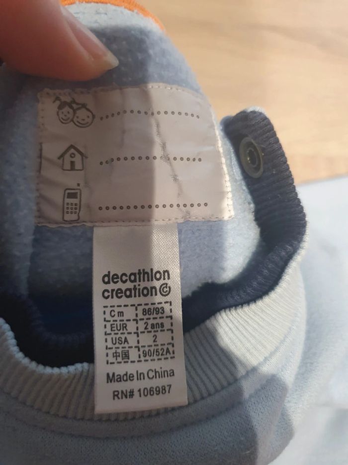 Tenue dechatlon 2 ans - photo numéro 8