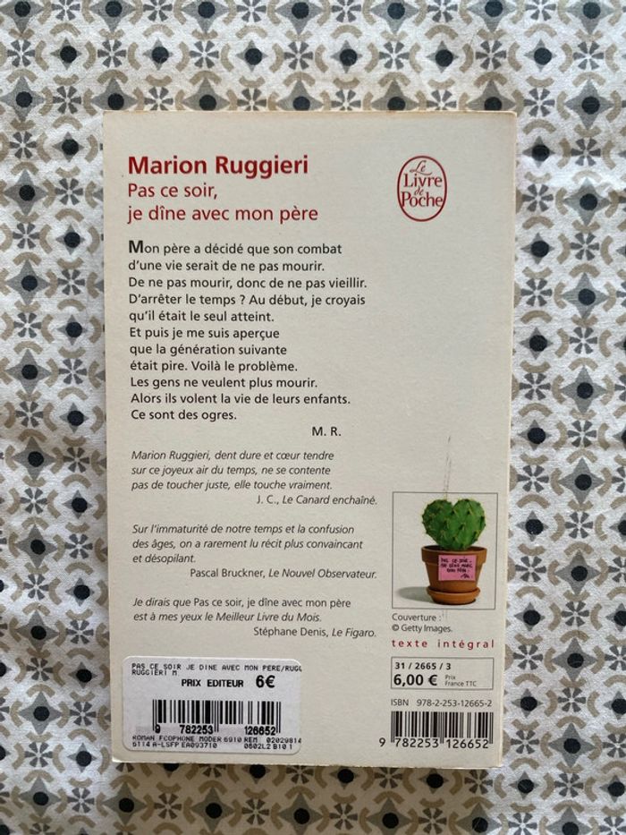 Pas ce soir, je dîne avec mon père de Marion Ruggieri - photo numéro 2