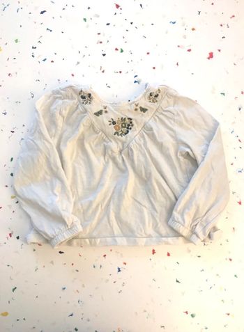 Chemise avec broderies 5 ans Sergent Major