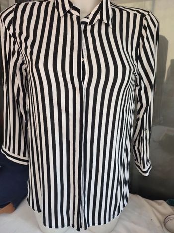 #kytieSfemme. Chemise blouse manches 3/4 taille S