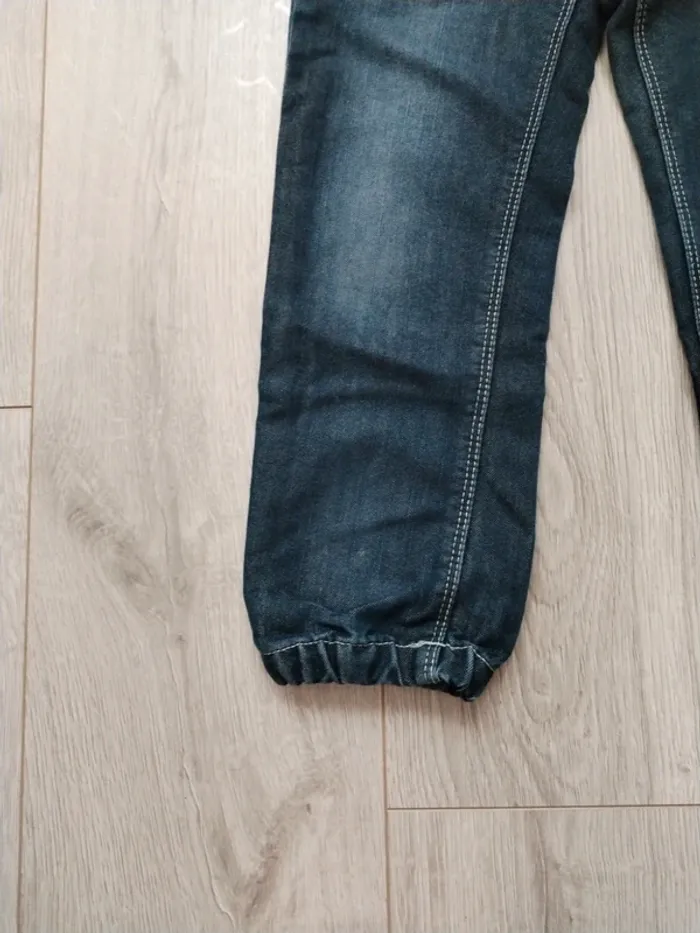 Pantalon jeans fillette forme jogging - photo numéro 5