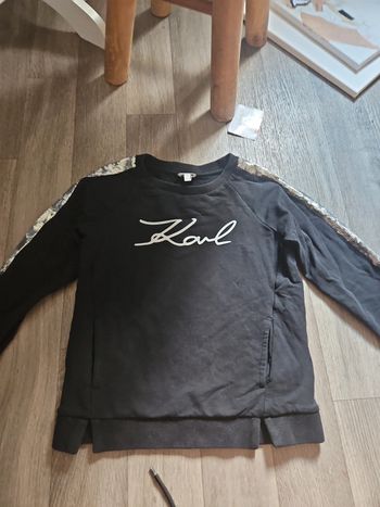 Sweat karl lagerfeld 10 ans