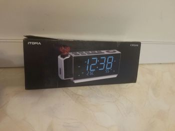 Radio réveil projection itoma