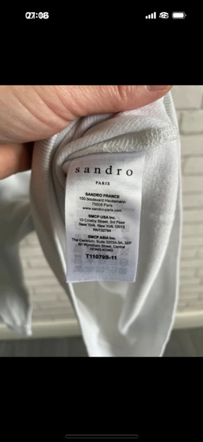 Sweat Sandro taille S - photo numéro 3