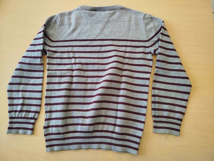 pull rayé garçon 8 ans - photo numéro 2