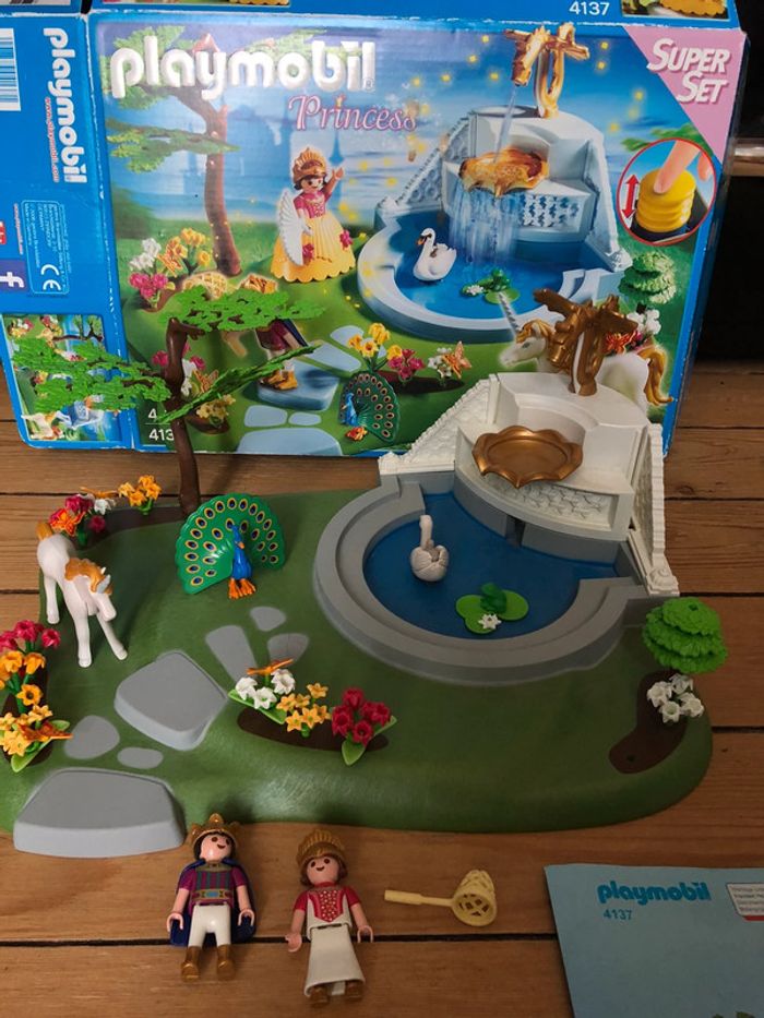Playmobil fontaine à eau - photo numéro 2