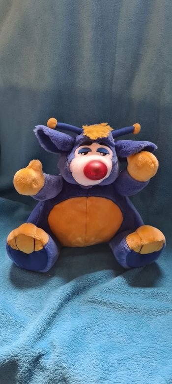 Peluche Baboon Extraterrestre Interactif Bleu Lansay