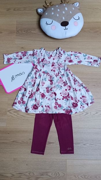 Robe H&M et legging 18 mois