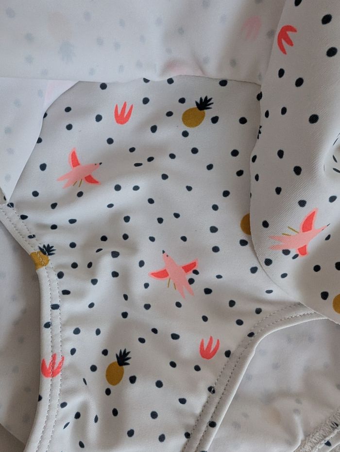 Maillot de bain 2p blanc à pois - 36M - Kiabi - photo numéro 4