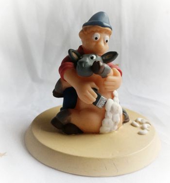 Figurine figure mouton personnage collection collector edition atlas ferme farm farmer fermier