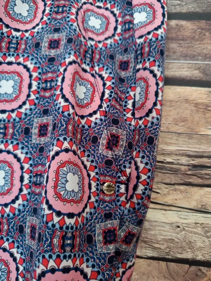 Pantalon fluide à motif vintage - photo numéro 13