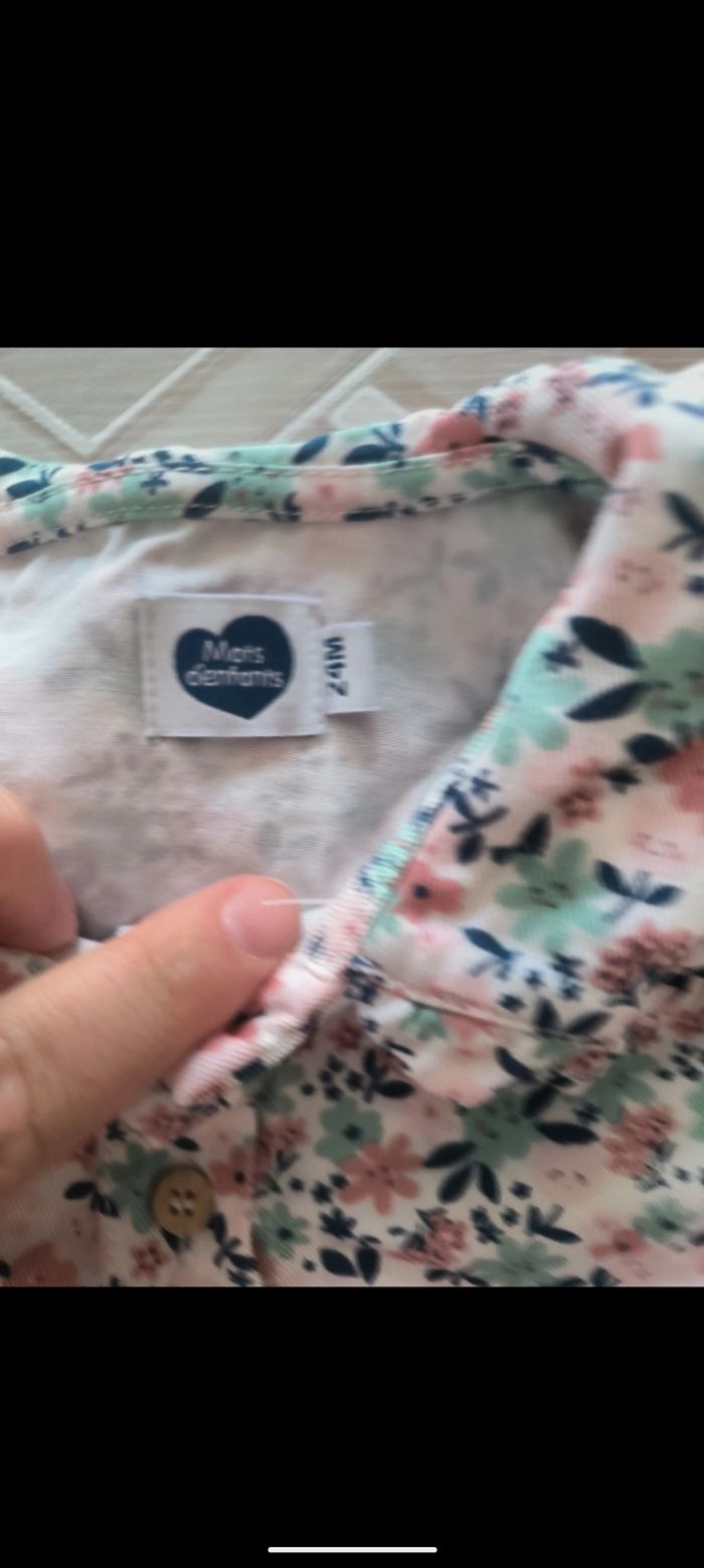Chemise mots d'enfants 24 mois - photo numéro 2