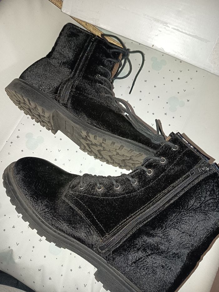 Bottine en velours - photo numéro 6