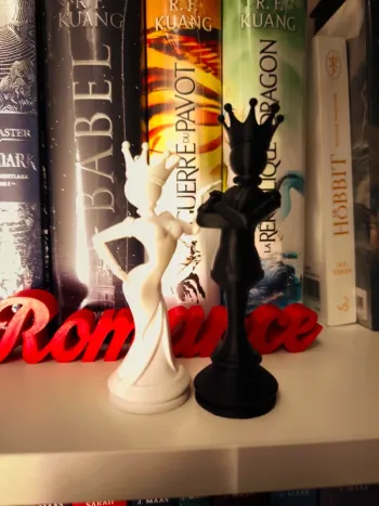 Déco 3D La Reine et Le Roi 