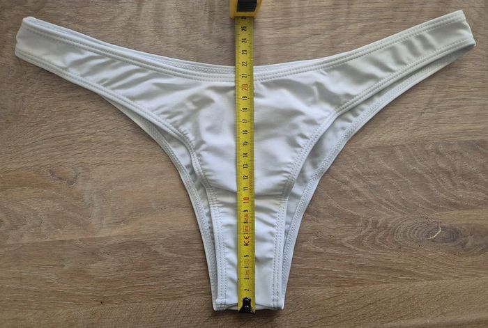 Bikini brésilien blanc taille S - photo numéro 7