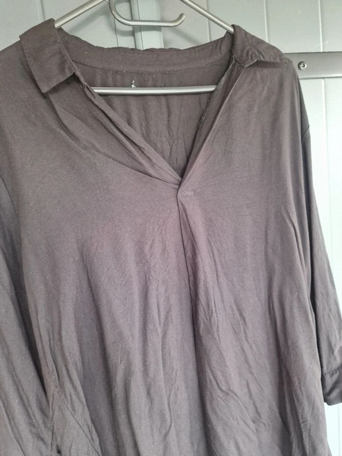 Blouse noir basique - photo numéro 5