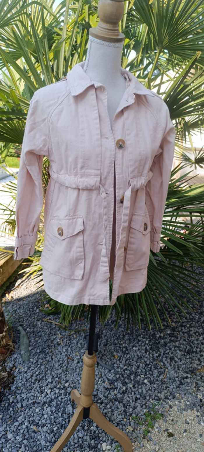 Veste rose pâle Zara taille 13/14 ans - photo numéro 2