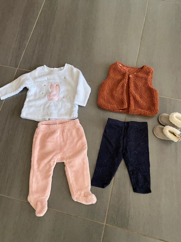 Lot 6 mois fille hiver